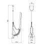 Такер для фіксації труб (пластик) STD-410Р Thermo Alliance