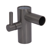 З'єднання стійки Qtap (70х62х53,5) для душової системи Vlasta New Gunmetal Black PVD QTVLA7062535GMB49692