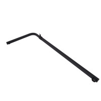 Стійка в зборі Lidz (900х350х30) для душових систем Kubis 1030 Black LDKUB90035030B49526