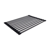 Сушарка на кухонну мийку Lidz Acsis LA14 Black, плоска основа, для посуду 430х303 мм LDACSLA14BLM49768