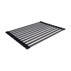 Сушарка на кухонну мийку Lidz Acsis LA14 Black, плоска основа, для посуду 430х303 мм LDACSLA14BLM49768