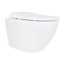 Унітаз підвісний Qtap Robin ML Ultra Quiet 520x365x365 мм, з сидінням Soft-close MagLock, White QTROBML26W49623