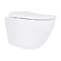 Унітаз підвісний Qtap Robin ML Ultra Quiet 520x365x365 мм, з сидінням Soft-close MagLock, White QTROBML26W49623