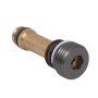 Штанга виливу Qtap (54,2х20,4х13) для душової системи Vlasta New Gunmetal Black PVD QTVLA54220413GMB49691