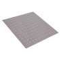 Стельова лійка Lidz (248х248х45) для душових систем Kubis Nickel LDKUB2482484549512