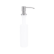 Дозатор для миючого засобу Lidz Acsis LA29 Brushed Steel, круглий LDACSLA29BRU49828
