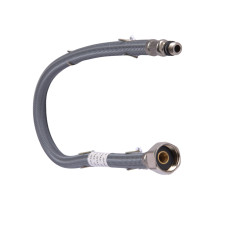 Шланг підключення короткий, коротка голка Qtap (500х13,5х13,5) для змішувачів для раковини Vlasta New QTVLA50013513549683