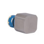 Ручка перемикача на 2 споживача Lidz (25х30х30) для змішувачів Kubis 006, 005 Nickel LDKUB253030N249501