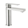 Змішувач для раковини низький Lidz Nexus 001F (k35) LDNEX001FNKS49184 Nickel