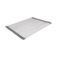 Сушарка на кухонну мийку Lidz Acsis LA01 Gray, кругла основа, для посуду 440х320 мм LDACSLA01GRA49779
