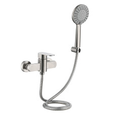Змішувач для душу Lidz Luna 010 (k35)  LDLUN010NKS49191 Nickel