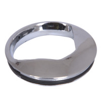Декоративна накладка картриджа Qtap (19х40х40) для змішувачів Vlasta New Gunmetal Black PVD QTVLA194040GMB49653