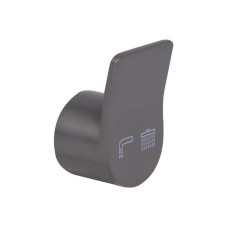 Ручка перемикача режимів Qtap (27,1x45,5x27,4) для душової системи Presto Graphite QTPRE271455274GRP50517