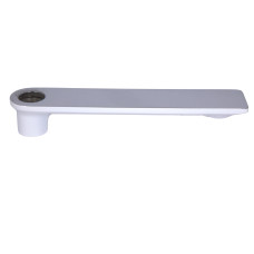 Вилив Qtap (42x36,7x227) для душової системи Presto Chrome/White QTPRE42367227CRW50527