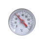 Термометр для конектора d 40 мм Thermo Alliance Standart d 40 мм, корпус 28 мм, 0-80°С TAS012