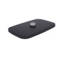 Стельова лійка Qtap (34x190x290) для душових систем Gemini Matt Black QTGEM34190290BLA50068