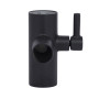 З'єднувач душової стійки Qtap (71,2x52x962) для душової системи Gemini Matt Black QTGEM71252962BLA50213