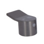 Ручка перемикача режимів Qtap (27,1x45,5x27,4) для душової системи Presto Graphite QTPRE271455274GRP50517