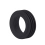 Прокладка патрубка Qtap DN50 62х62х26 мм для інсталяції Standard QTSTD167BL50804