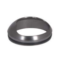 Декоративна накладка Qtap (38,8x38,8x13,3) для змішувачів Presto Graphite QTPRE388388133GRP50525