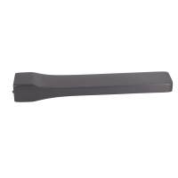 Вилив Qtap (25,8x39,3x200) для змішувача для раковини прихованого монтажу Gemini Gunmetal Black PVD QTGEM258393200GMB50128