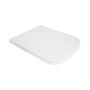 Сидіння для унітаза Qtap (Cardinal 620), White, з мікроліфтом Slim Duroplast, Quick Release QTSC179W50766