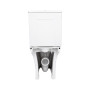 Унитаз напольный Qtap Presto Quadro безобідковий з сідінням Soft-close QTPRE27W51021