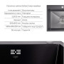 Акційний набір Lidz: мийка інтегрована Decor Black PVD Honeycomb 2,5/0,5 мм + Змішувач Aria для кухні з гнучким виливом (k35) Black