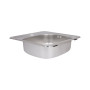 Кухонна мийка Brinex 4848 0,6 мм Satin (BRIN4848SAT0651257)