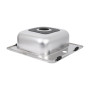 Кухонна мийка Brinex 4848 0,6 мм Micro Decor (BRIN4848MDEC0651258)