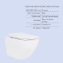 Готове рішення Qtap для ванної кімнати: підвісний унітаз Jay Rimless 485x360x320 + комплект інсталяції Standard (лінійна клавіша Chrome)
