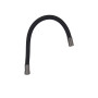 Вилив у зборі Lidz (270х220х24), 515 мм для змішувача для кухні Aria Graphite/ Black LDARI27022024GRP51416