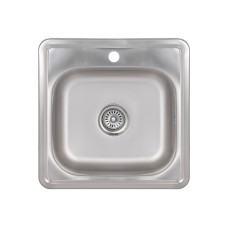 Кухонна мийка Brinex 4848 0,6 мм Satin (BRIN4848SAT0651257)