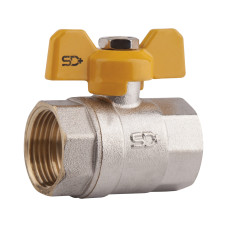 Кран кульовий Thermo Alliance Base 1/2" ВР для газу (метелик) SD602G15