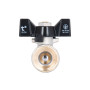 Кран кульовий Thermo Alliance Base 1/2" ВР для води (метелик) SD602W15