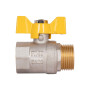 Кран кульовий Thermo Alliance Base 3/4" ВЗ для газу (метелик) SD607G20