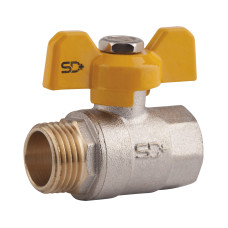 Кран кульовий Thermo Alliance Base 3/4" ВЗ для газу (метелик) SD607G20