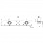 Планка прес в зборі Icma 16х1/2" №412