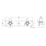 Планка прес в зборі Icma 20х1/2" №412