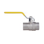Кран кульовий SD Forte 1/2" ВР для газа (ручка) SF600G15