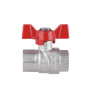 Кран кульовий SD Forte 1/2" ВР для води (метелик) SF602W15