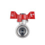 Кран кульовий SD Forte 1/2" ВР для води (метелик) SF602W15