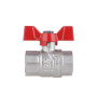 Кран кульовий SD Forte 3/4" ВР для води (метелик) SF602W20
