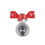 Кран кульовий SD Forte 3/4" ВР для води (метелик) SF602W20