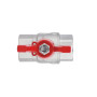 Кран кульовий SD Forte 1" ВР для води (метелик) SF602W25