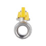Кран кульовий SD Forte 3/4" ВР для газа (метелик) SF602G20