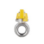 Кран кульовий SD Forte 1/2" ВР для газа (метелик) SF602G15