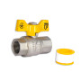 Кран кульовий SD Forte 1/2" ВР для газа (метелик) SF602G15