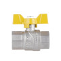 Кран кульовий SD Forte 1" ВР для газа (метелик) SF602G25