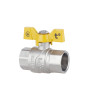 Кран кульовий SD Forte 1" ВР для газа (метелик) SF602G25